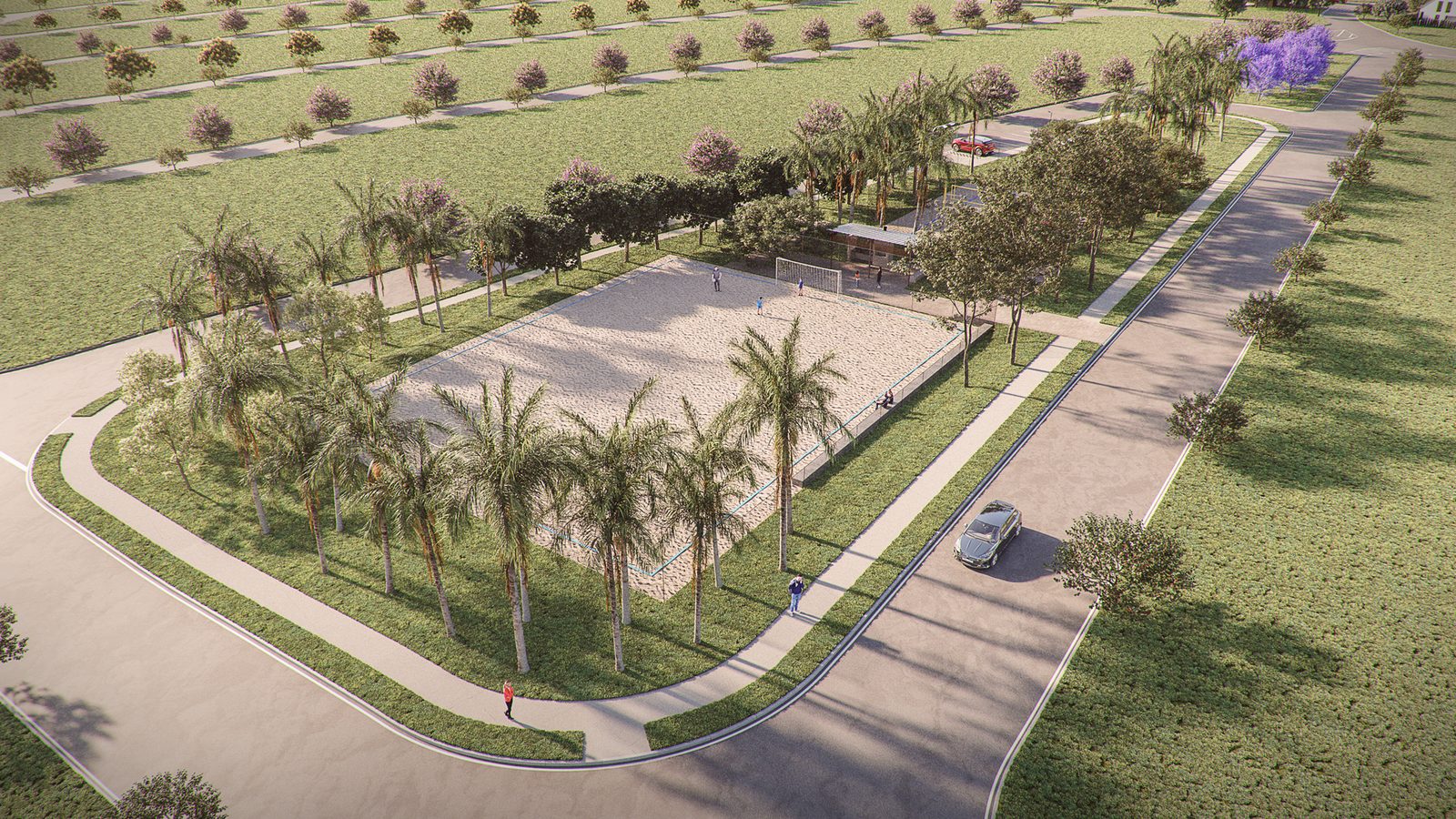Arena Beach — quadras de areia
